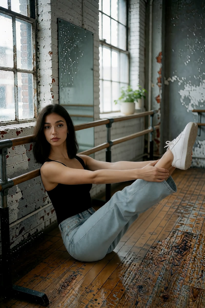 Boat pose, Sogni Krea v0.3