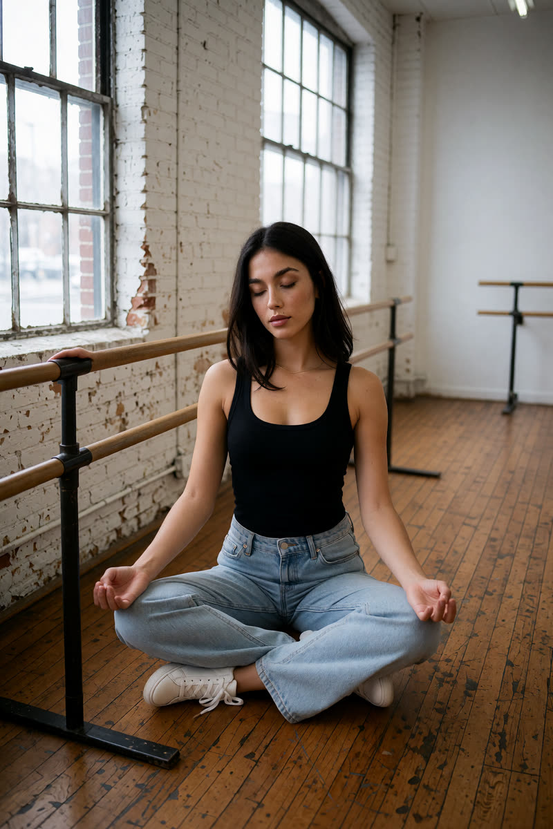 Easy seat meditation, Krea v1.2