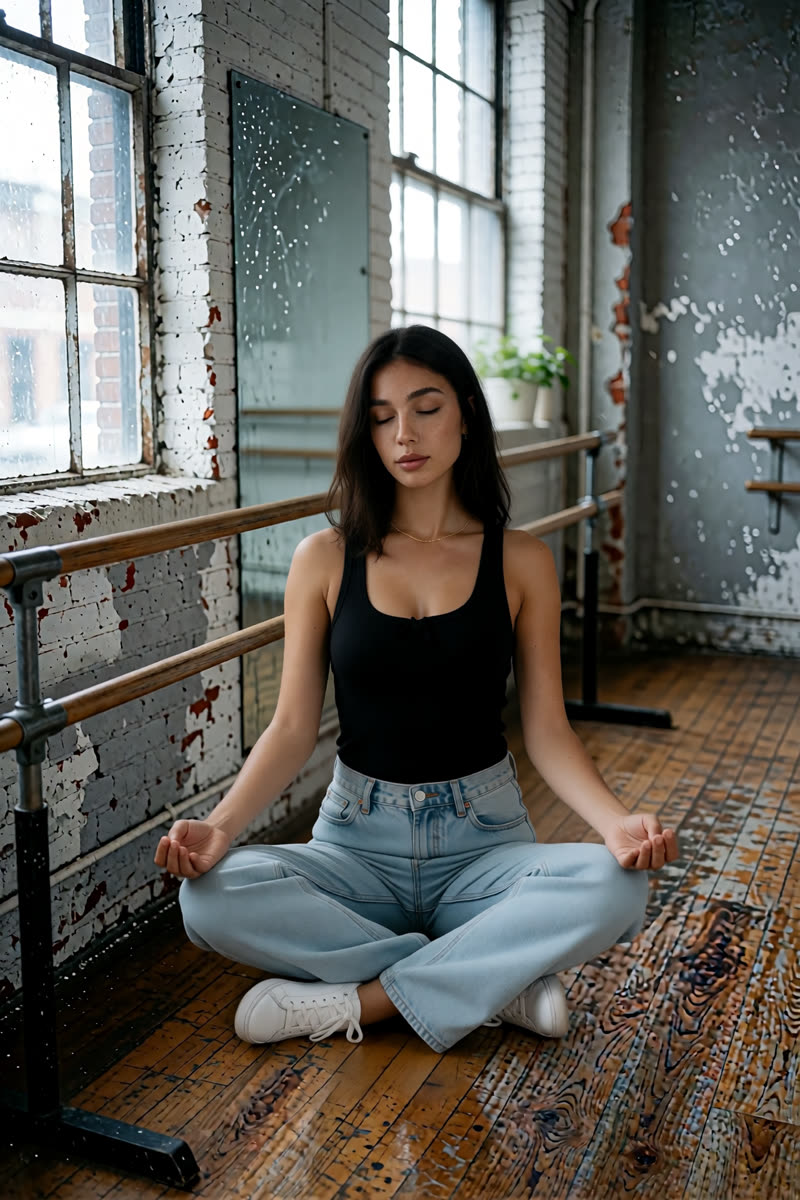 Easy seat meditation, Sogni Krea v0.3