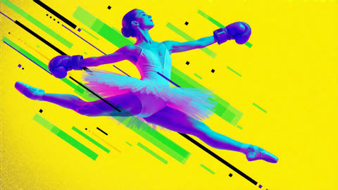Sogni result: boxing ballerina