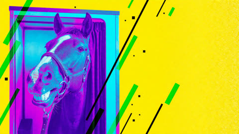 Sogni result: horse taking a selfie