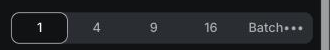 Batch size selector
